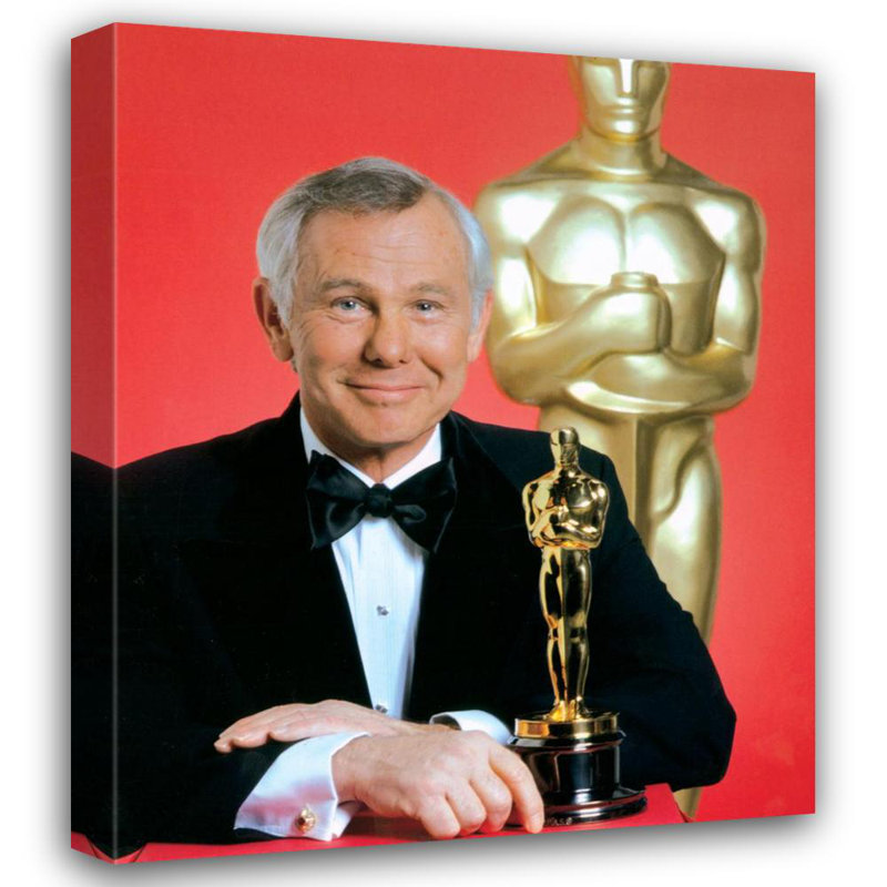 Johnny Carson, 24" H x 20" W