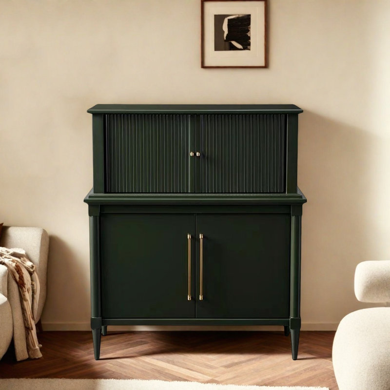 Petit buffet de petit appartement, Vert