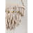 Tiffany 24" 4-Light Woven Chandelier