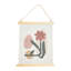 Abstract Floral Canvas Wall Scrolls