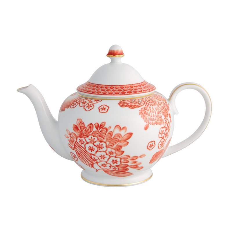 Coralina Porcelain Teapot