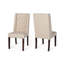 Chaise en tissu