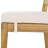 Orquidea 4 - Person Acacia Solid Wood Patio Dining Set Rectangular Table with Cushions Included-858807233