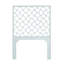 Ensemble de tête de lit simple et de table de chevet Mar - bleu clair-388817521-388029896-388029895
