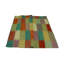 Tapis vert / rouge en laine noué à la main de conception unique 5 pi 8 po x 7 pi 1 po Jamaari
