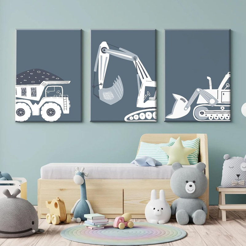 Print, 40 cm H x 30 cm W, Slate Blue