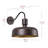 1-E26 60W Light Bulb 18.31inch Shade Oversize Classic Outdoor Wall Sconces-968978208