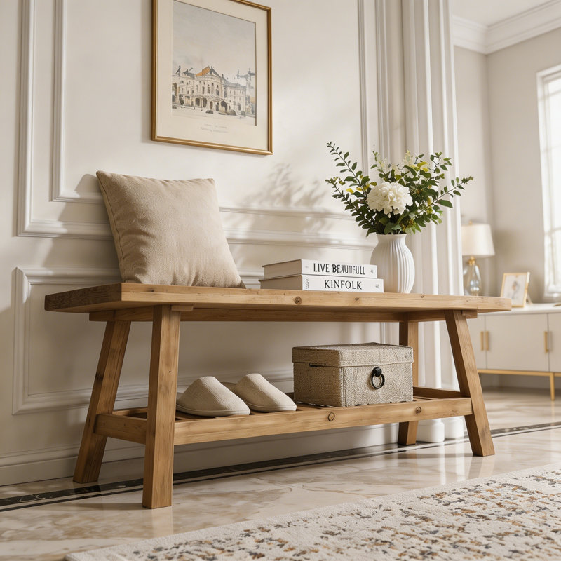 Banc en bois 43 po
