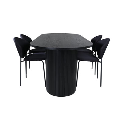 Nine 4 - Person Dining Set