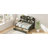 Twin Daybed With Storage Drawers, Wooden Twin Day Bed With Storage Headboard Shelving, Retro Style Daybed For Bedroom,Living Room,Guest Room,No Box Spring Needed, Easy Assembly-1383966874