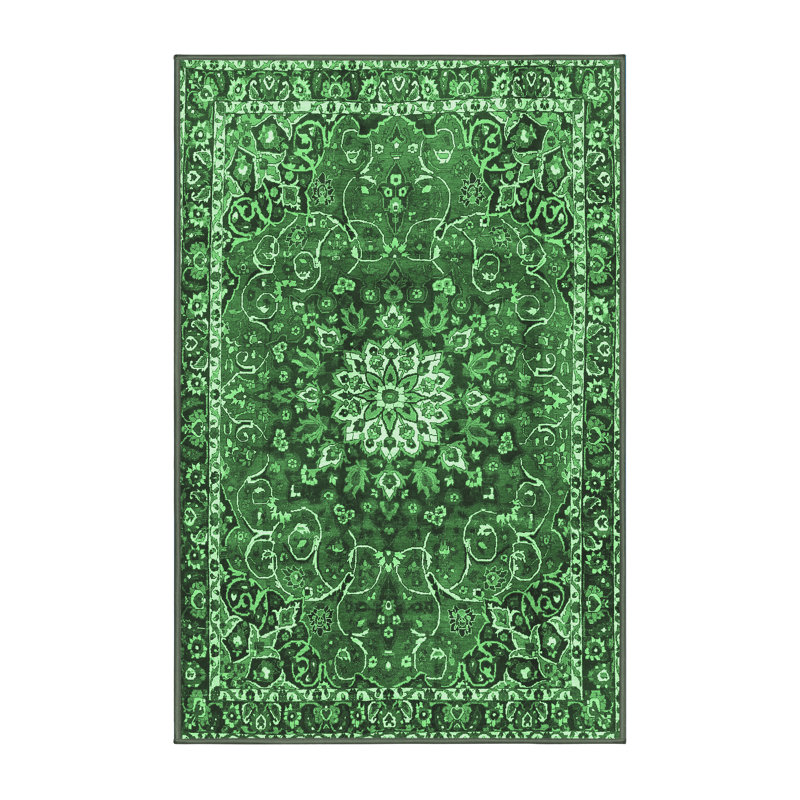 Washable Oriental Indoor Rug, Rectangle 2' x 3'