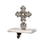 Filigree Cross Christmas Stocking Holder - 5"