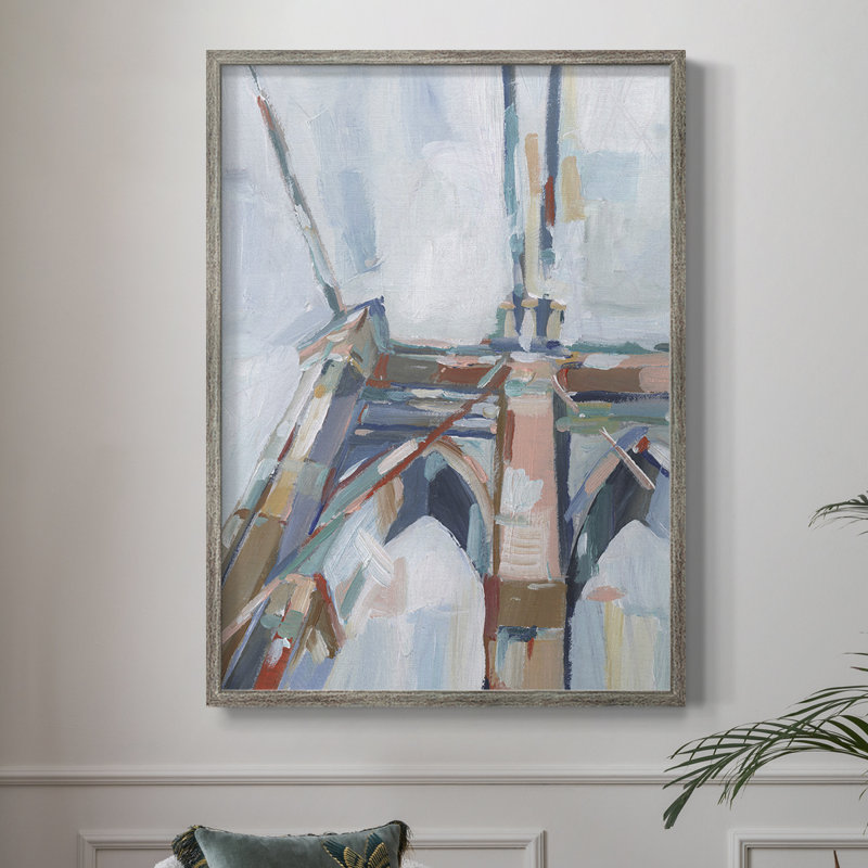 «Big City Colors I», reproduction encadrée - bois massif, H 15 po x l 12 po