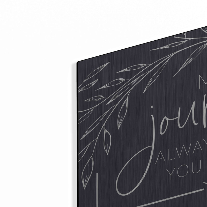 «May Your Journey Lead Home» par Lux + Me Designs, art mural, H 16 po x l 24 po