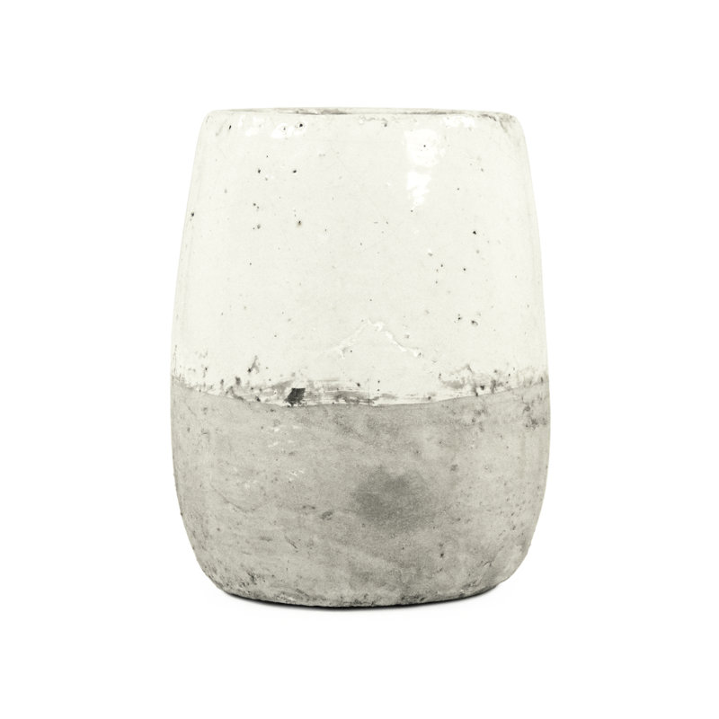 Pot en céramique intérieur / extérieur Seleste, H 11 po x l 9 po x P 9 po