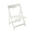 Hips Foldable Small Table And Chair Set With 2 Chairs And Rectangular Table  White-12163991