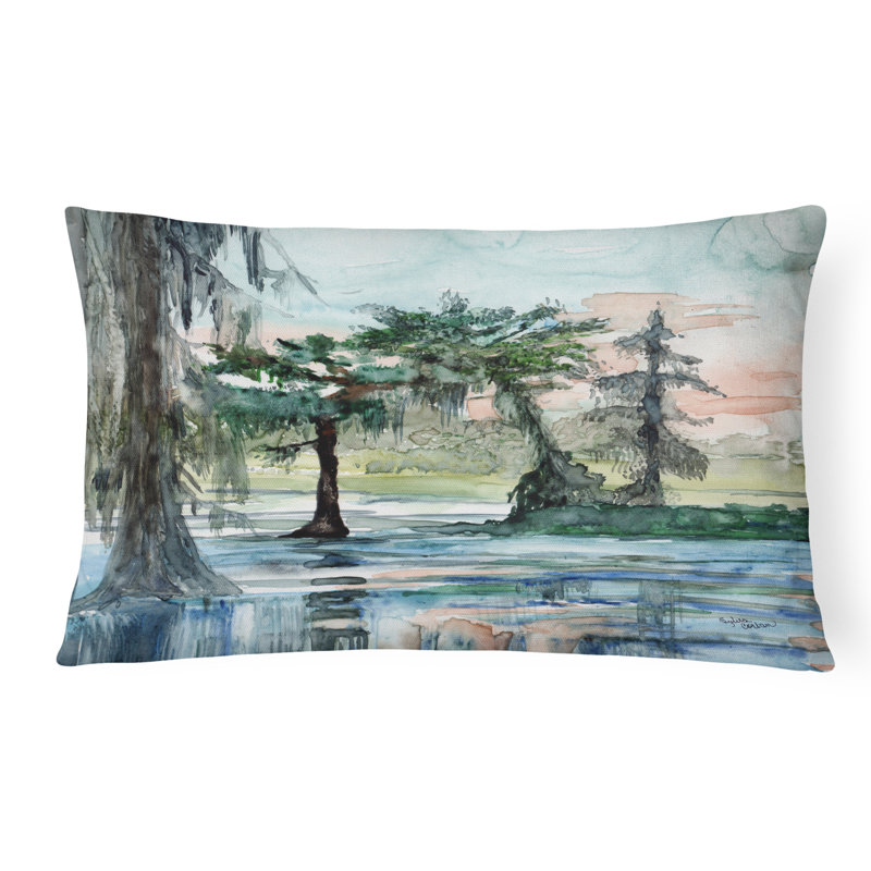 Coussin décoratif intérieur/extérieur en tissu évaporation Mardis