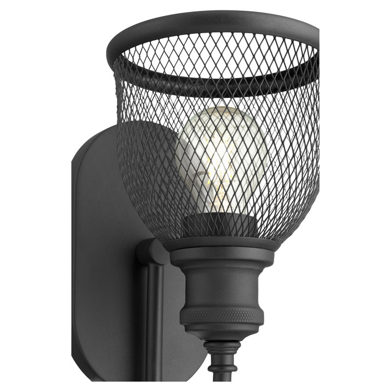 Crowley Armed Sconce, Noir