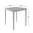 Cliodhna 2 - Person Solid Wood Top Four Leg Dining Set-312052407