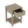 Aleshire 16.5" W 1-Drawer Nightstand with Open Shelf