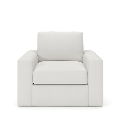 Chaise pivotante rembourrée Jonie