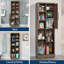 Armoire de rangement à 6 tablettes de 23,31 po de large Benayah-550417836