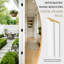 Pine Entry Door Slab With Sound-Reducing Frame – 6-Lite Clear Glass, Solid Wood-122528726-122260351