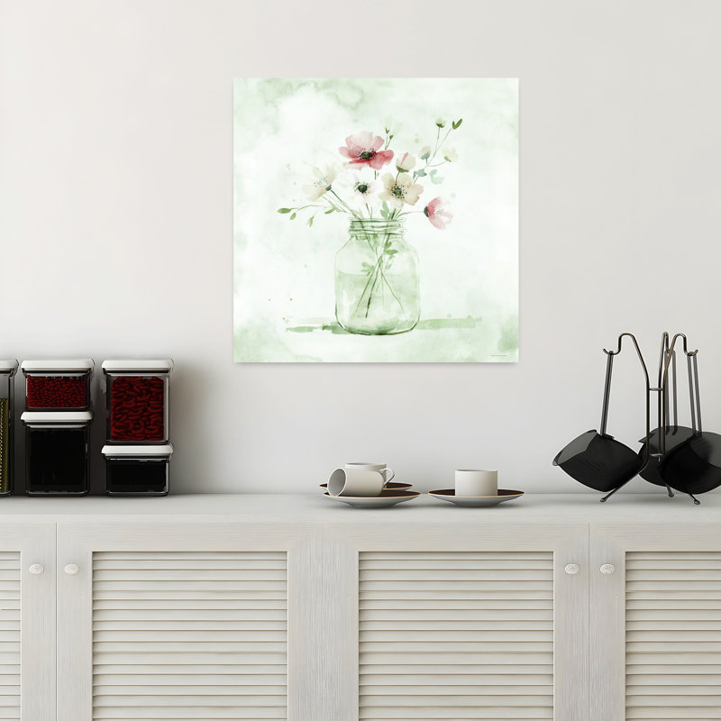 Art floral, pot floral, H 18 po x l 18 po