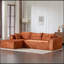 Canapé modulaire à compression avec méridienne confortable, canapé en forme de L sans os pour une assise profonde et un confort modulaire dans les salons et les appartements-1515358516