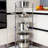 Stainless Steel 5-Tier Adjustable Frying Pan Rack