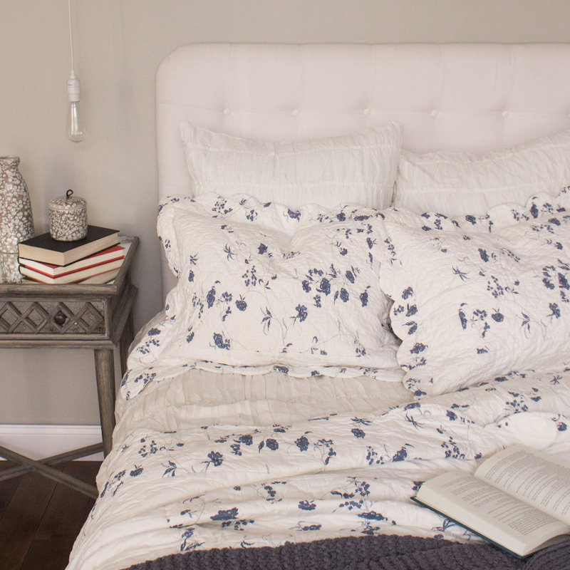 Primrose Percale Quilt, Twin Quilt + 1 Standard Sham