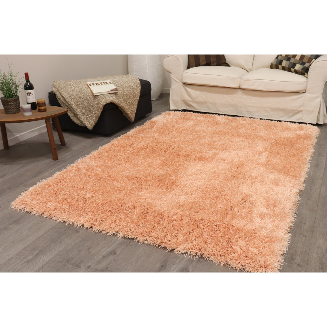 Crawfordsville Shaggy Pink Rug