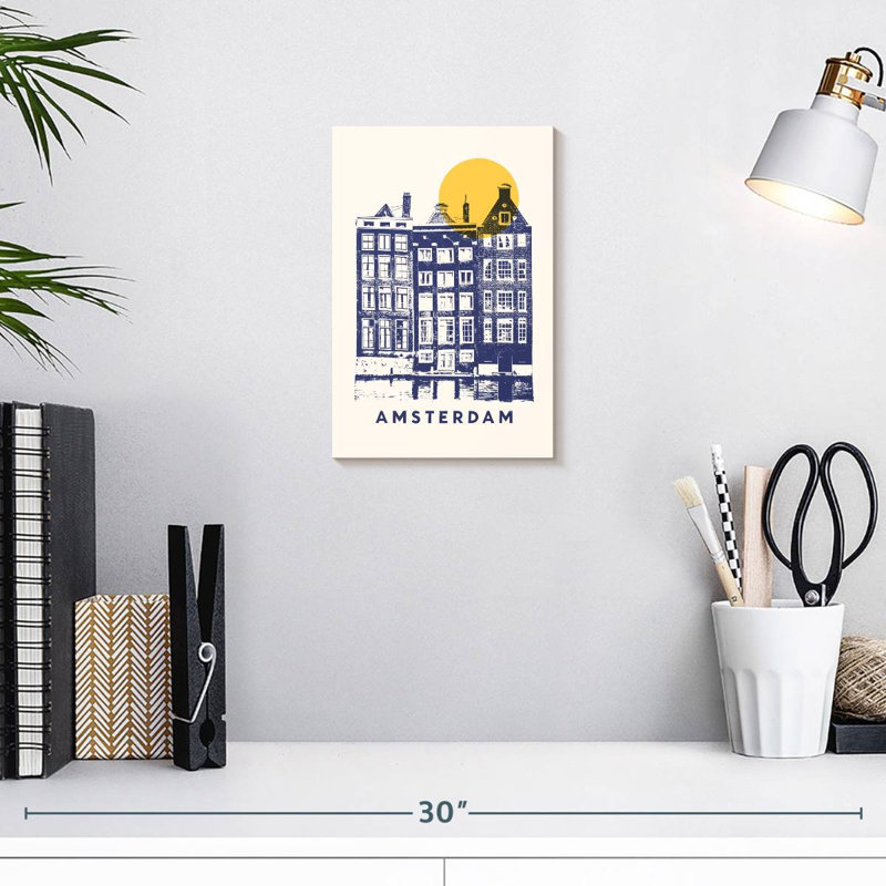 Aime Amsterdam City, 12" H x 8" W