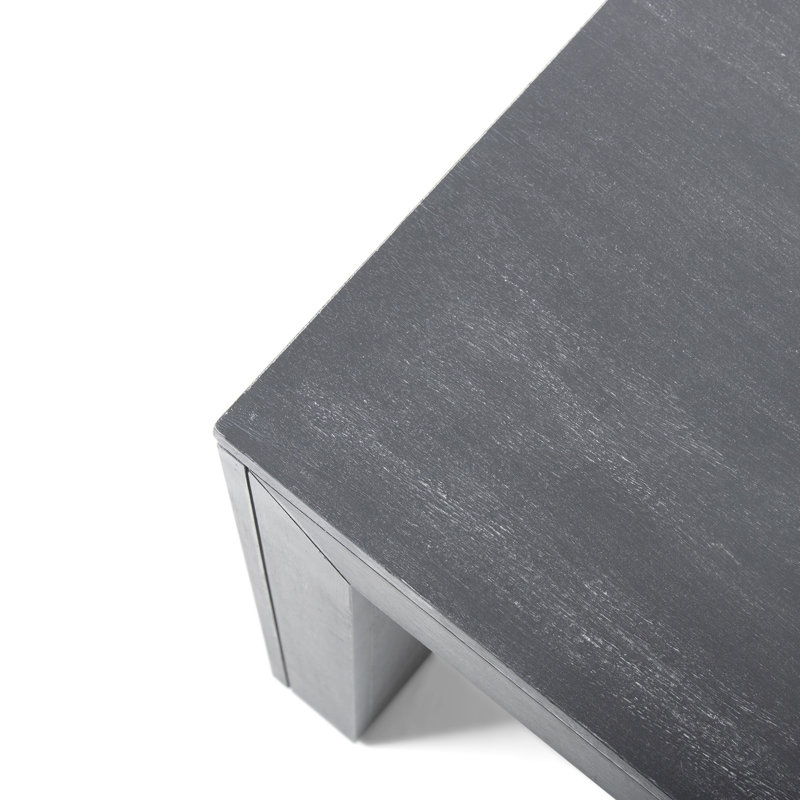 Banc en bois noir 47,61 pour la salle à manger, la décoration, le cadre, le banc long à installation rapide et polyvalent, à assembler
