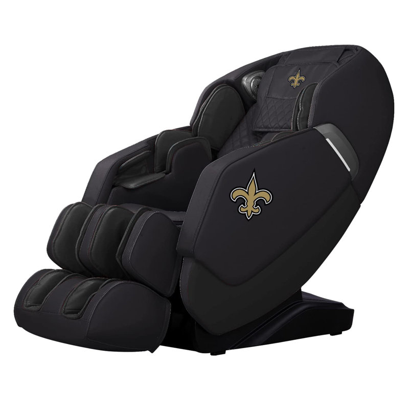 Faux Leather Reclining Adjustable Width Heated Massage Chair