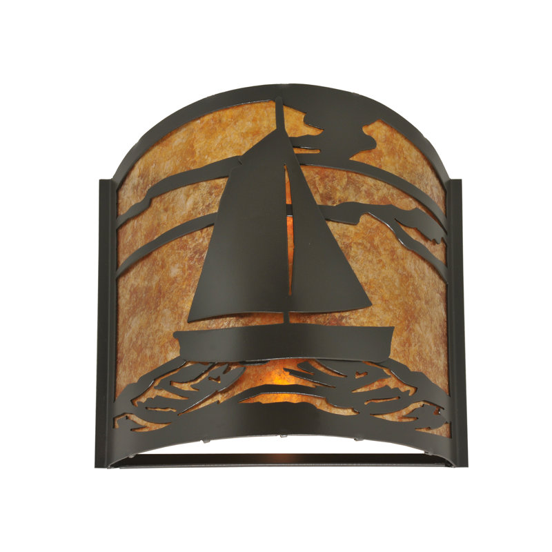 Sailboat 1 - Light Flush Mounted Sconce