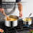 Caannasweis 7 Pieces Stainless Steel Cookware Sets