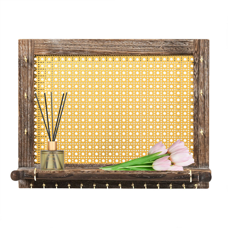 Wood Wall Mounted Jewelry Box