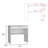 80 C Writting Desk, Compact Workstation With Drawer And Lower Shelf(Desk)-1943218398