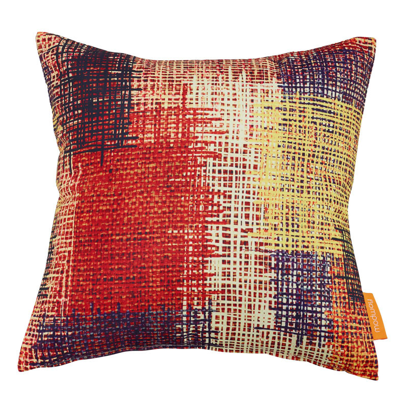 Patch Multicolor Polyester Kids Rectangular Pillow Set