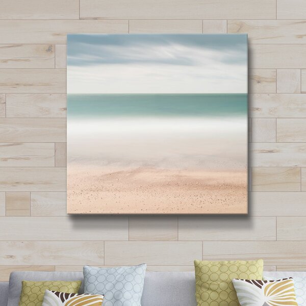 ArtWall Beach Sea Sky On Canvas Print | Wayfair