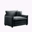 Canapé confortable à assise profonde simple avec un oreiller pour le salon-1646089602