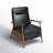 Imona 30" Wide Leather Recliner-1505172497