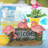 Flamingo Fun Welcome Sign Statue
