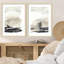 «Ebony Horizon Triptych - ensemble de 2» par Jennifer Goldberger, impressions murales encadrées-57819459-57819464