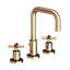 East Square Widespread Bathroom Faucet with Drain Assembly-1767569145
