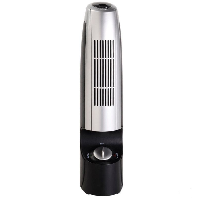 Costway 2 Pcs Mini Ionic Whisper Home Air Purifier & Ionizer Pro Filter 2 Speed