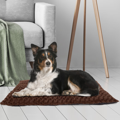  Lit pour chien en fausse fourrure PETMAker