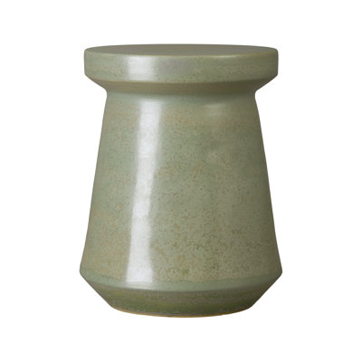 Tabouret de jardin en céramique fabriqué à la main H 18 po Vic