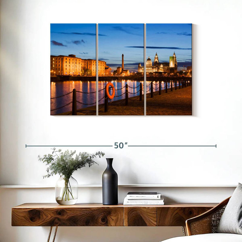 Albert Dock Waterfront, H 24 po x l 38 po